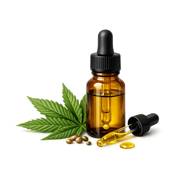 Aceite de cannabis — aceite natural conocido por sus propiedades beneficiosas.